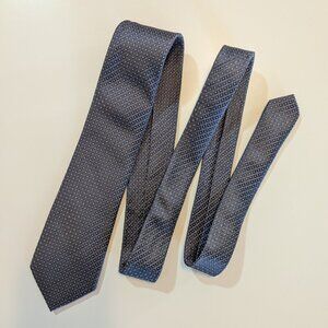 Michael Kors Silk Tie - Geometric Print - Grey